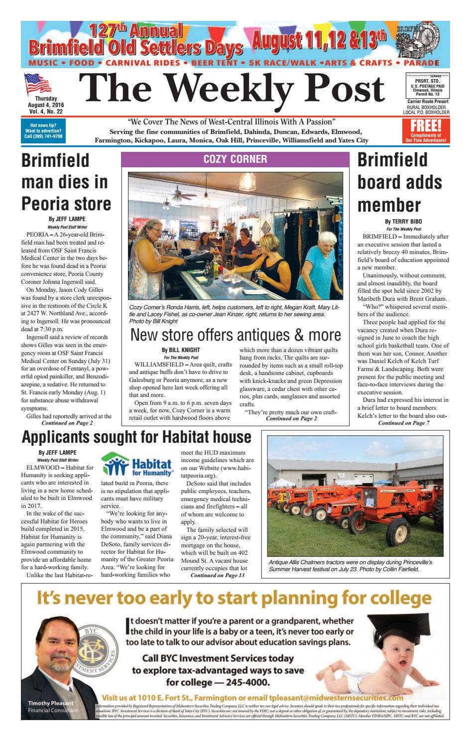 The Weekly Post 8/4/16 by The Weekly Post - Issuu