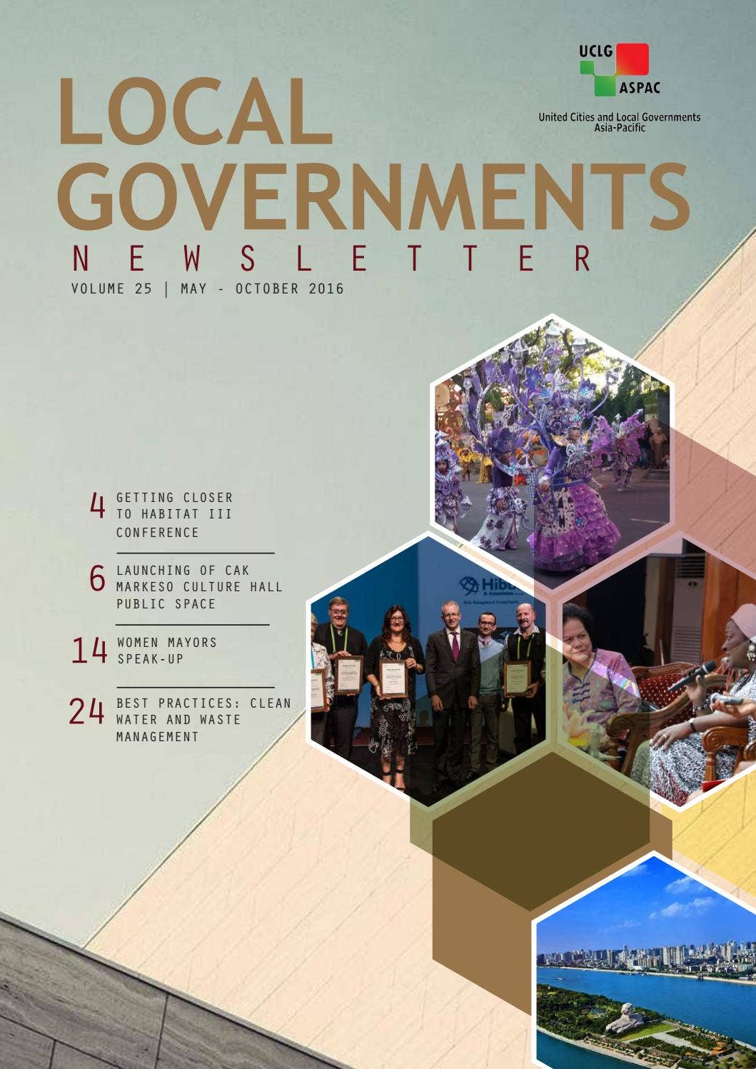 Local governments newsletter Vol. 25 | May - October 2016 by UCLG-ASPAC ...