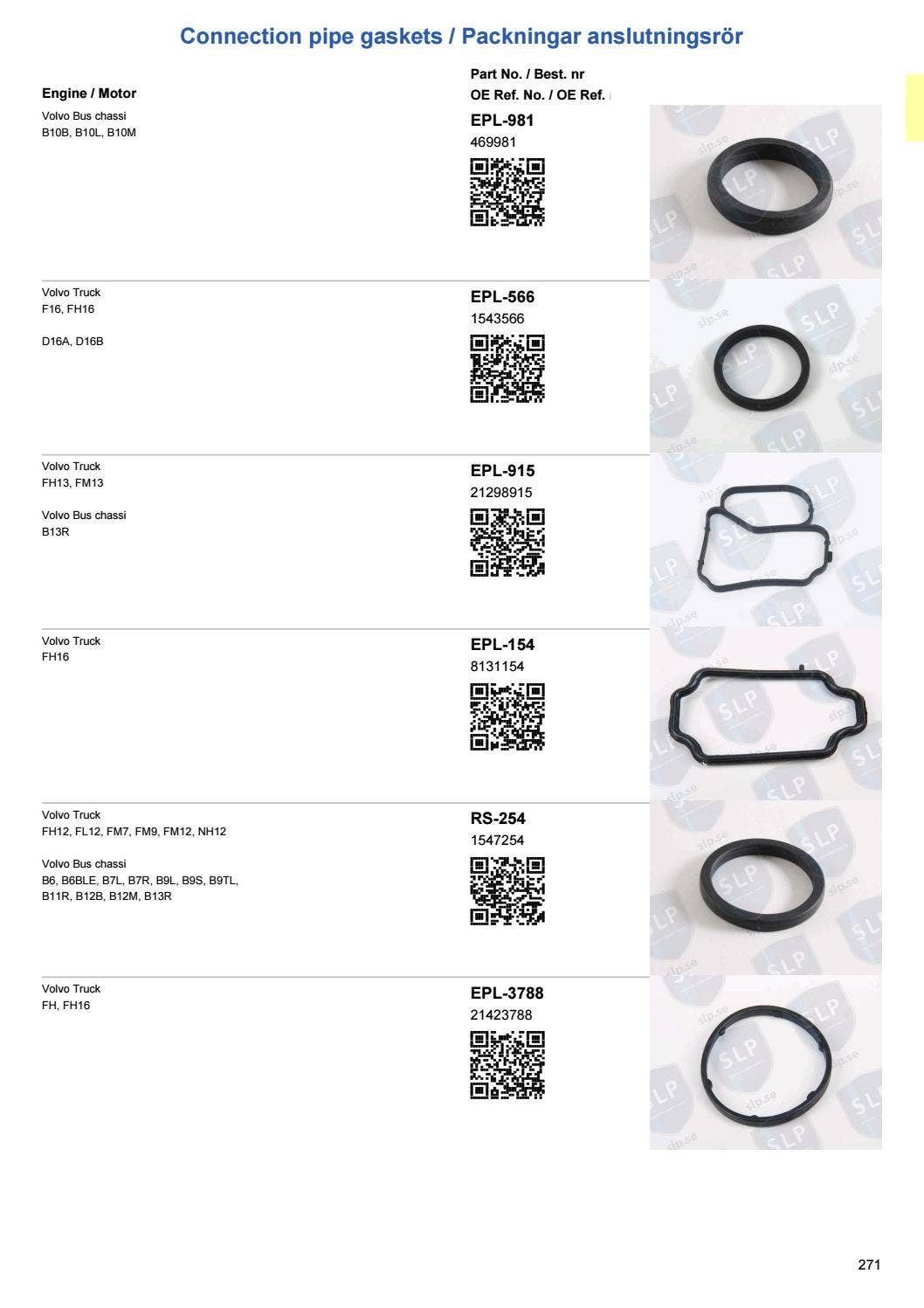 Volvo Truck and Bus Catalogue 2017 by SLP - Swedish Lorry Parts - Issuu
