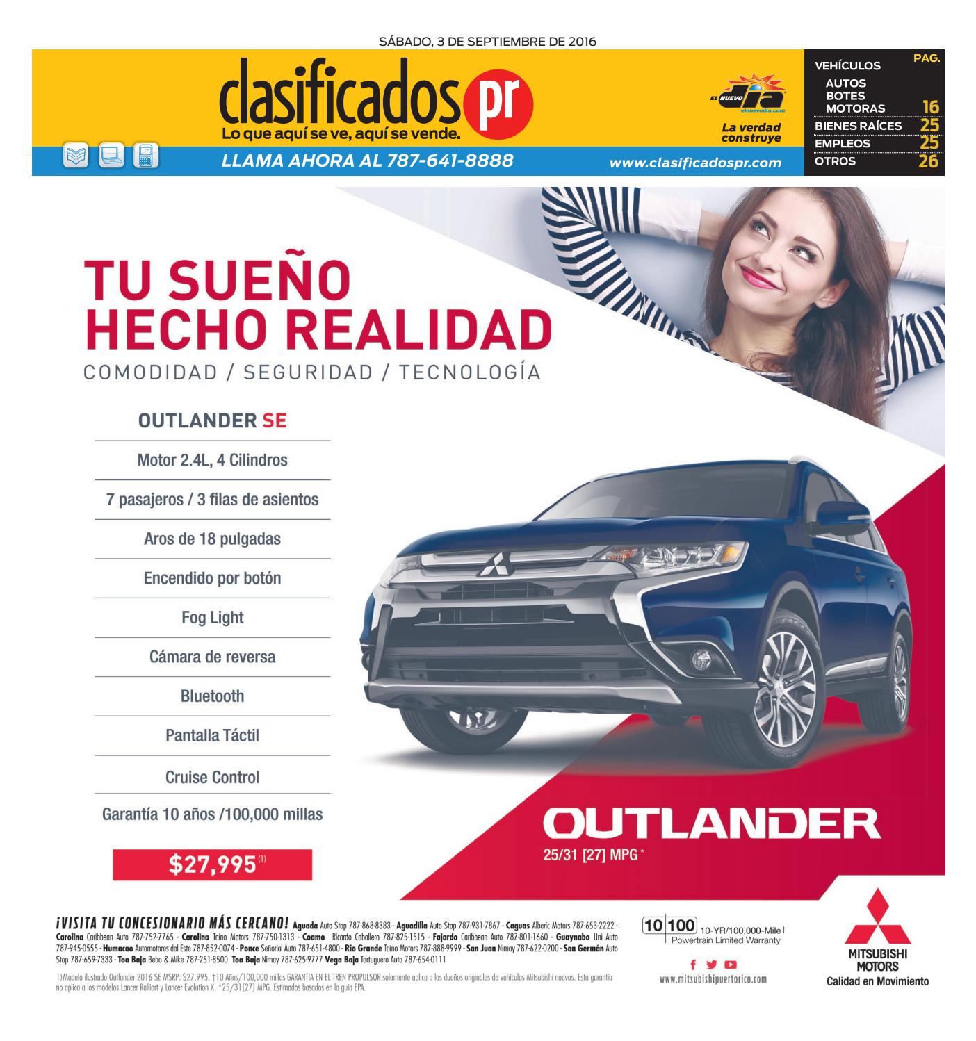 ClasificadosPR 09 03 2016 by Issuu