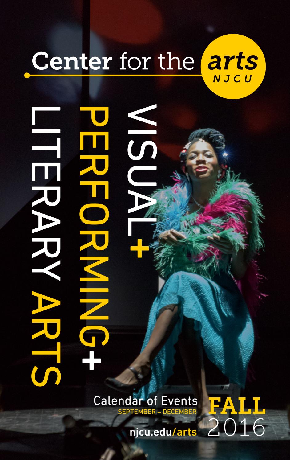 Center For The Arts Calendar 