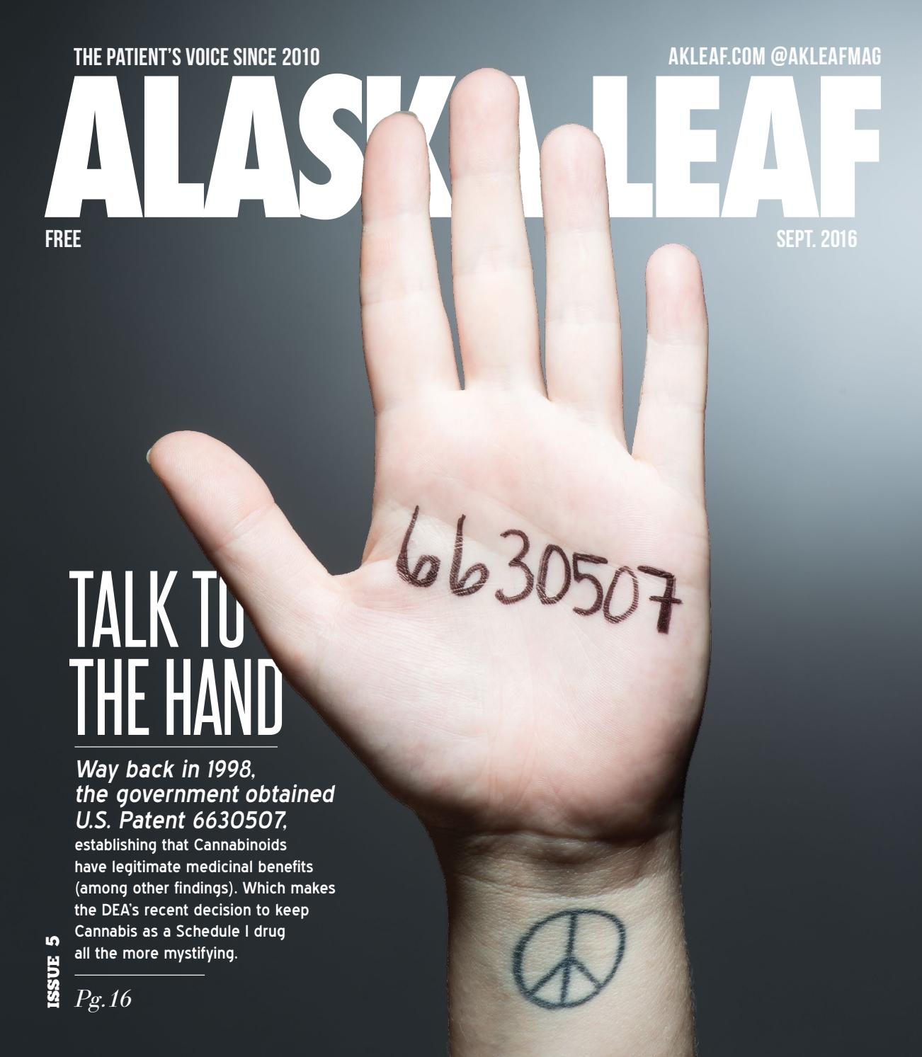 Alaska Leaf — Sept. 2016 by Northwest Leaf / Oregon Leaf / Alaska Leaf