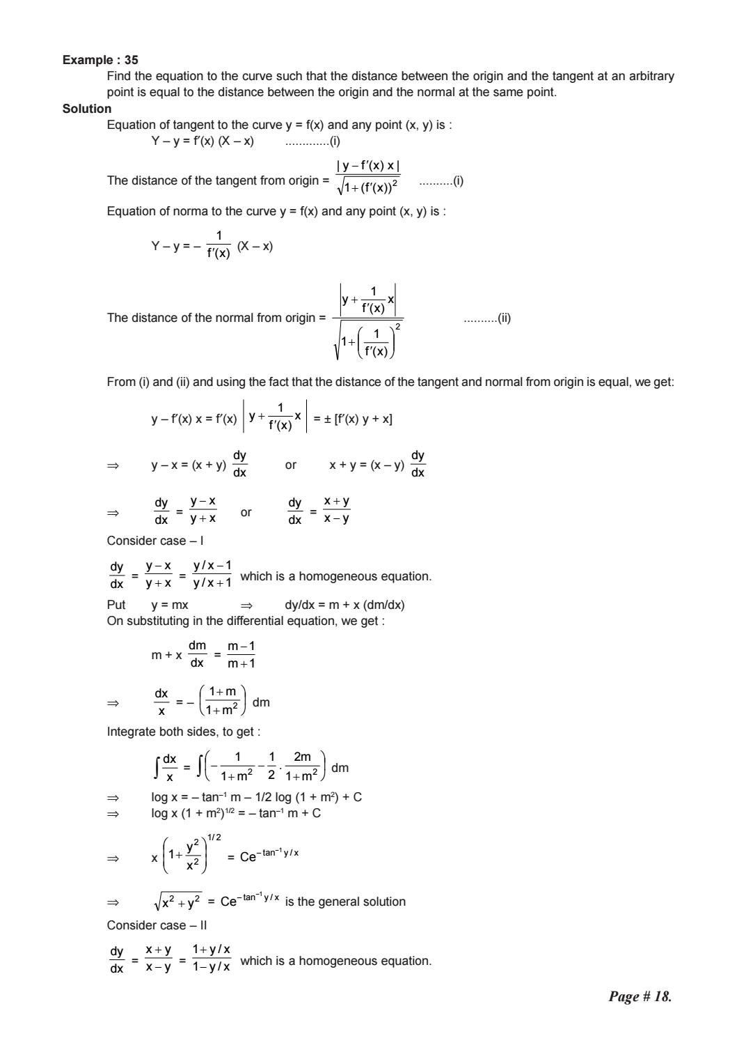 Resonance Aieee Iit Study Material Maths Complete Pdf By S Dharmaraj Issuu