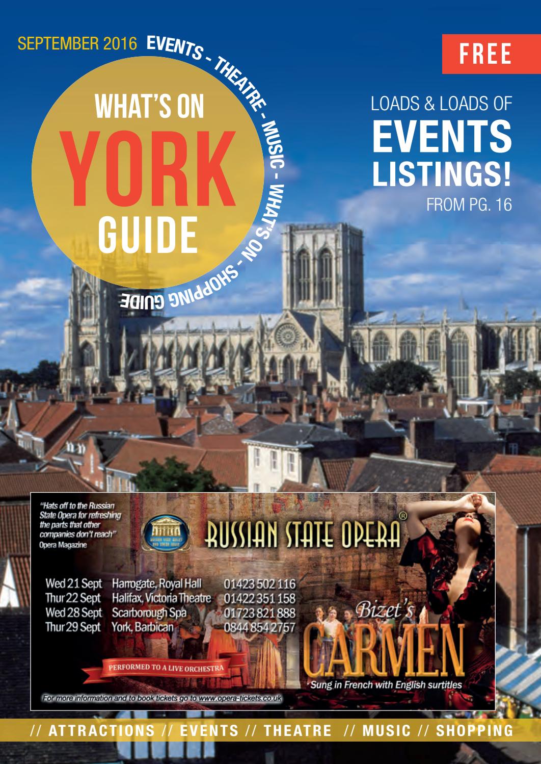 What's On York September 2016 by