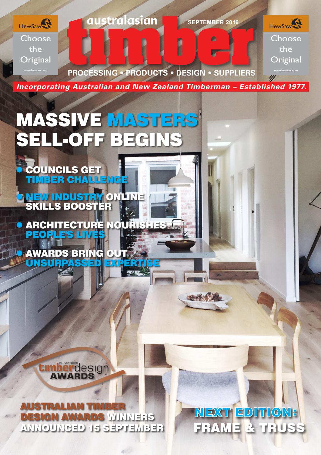 Australasian Timber September 2016 By Provincial Press Group Issuu