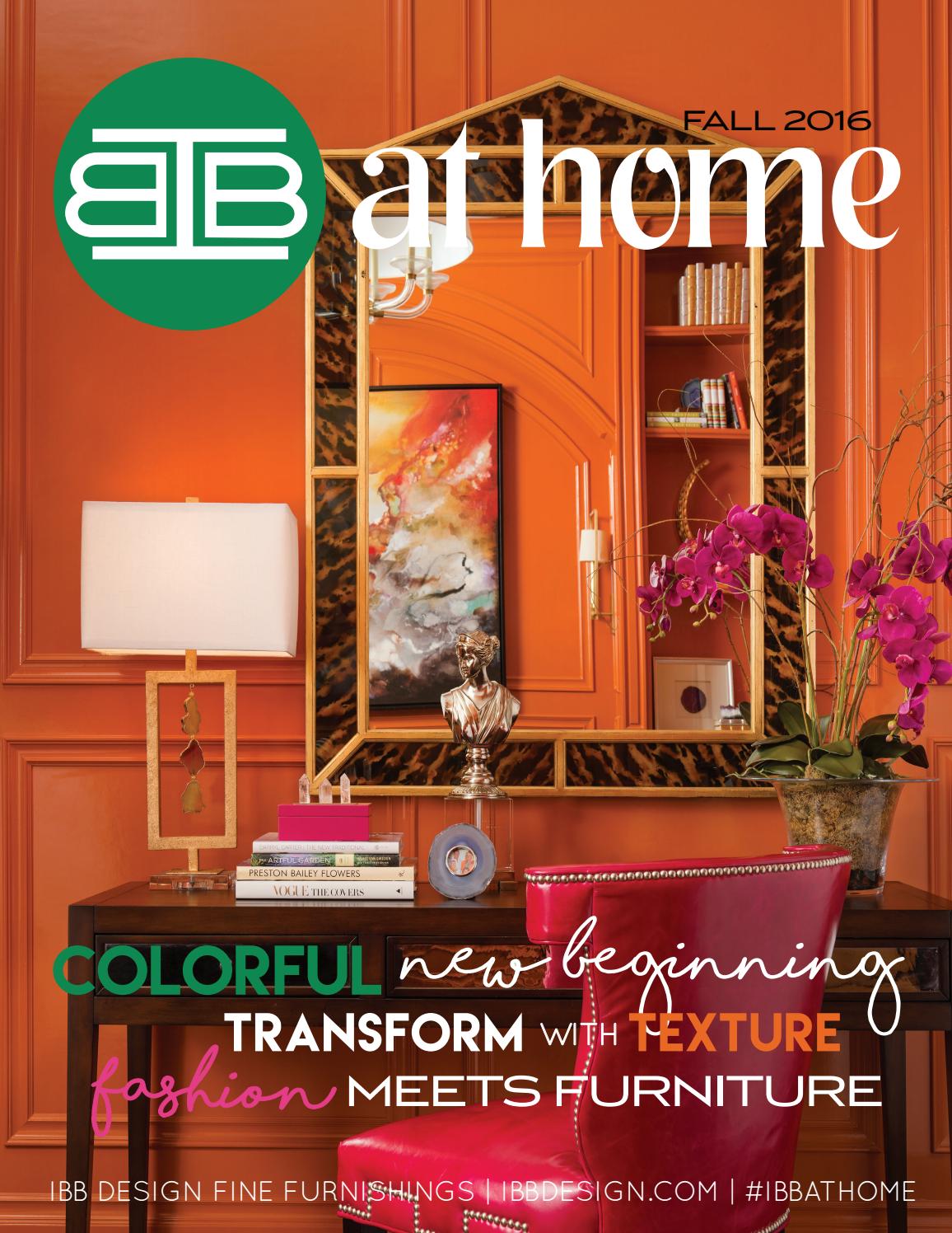 IBB At Home Fall 2016 By IBB Design Issuu