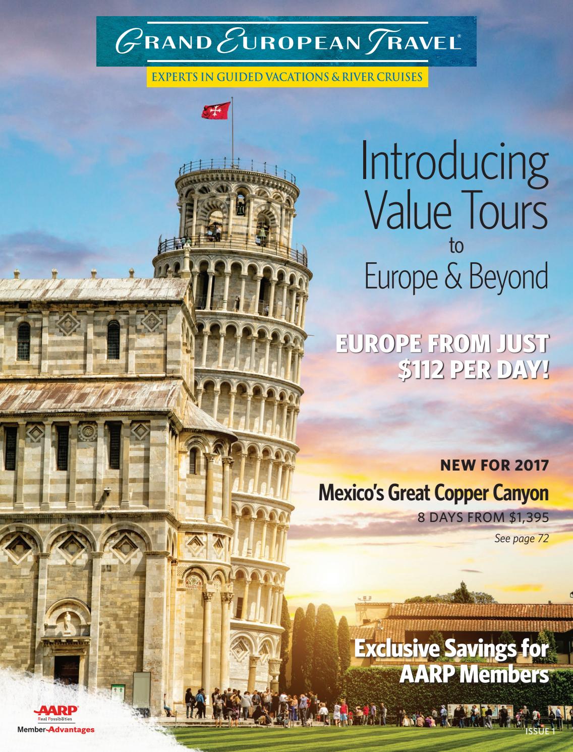2017 Grand European Travel 1st Edition Costsaver By Grand