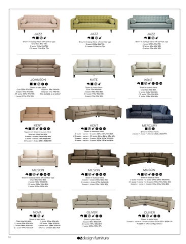 OZ Design Furniture 家具目录 · 夏季 16/17 Directory 第 14 页