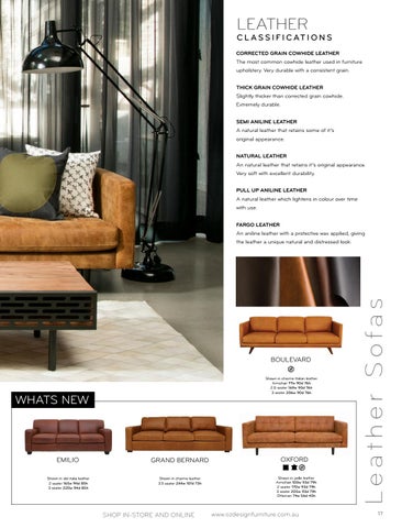 OZ Design Furniture 家具目录 · 夏季 16/17 Directory 第 17 页