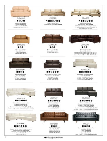 OZ Design Furniture 家具目录 · 夏季 16/17 Directory 第 18 页