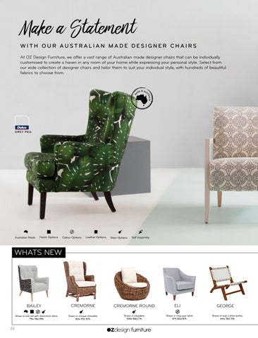 OZ Design Furniture 家具目录 · 夏季 16/17 Directory 第 22 页