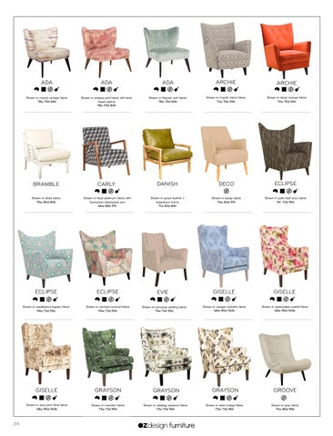 OZ Design Furniture 家具目录 · 夏季 16/17 Directory 第 24 页