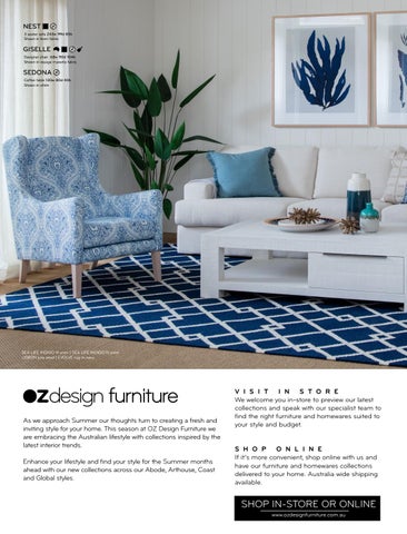 OZ Design Furniture 家具目录 · 夏季 16/17 Directory 第 2 页