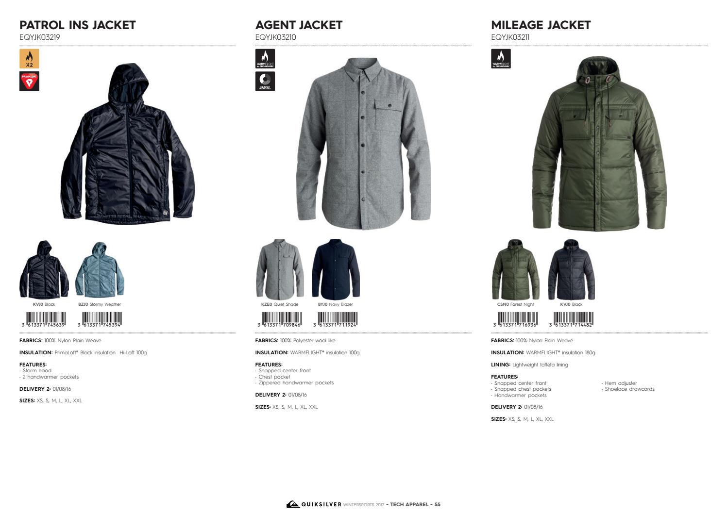 quiksilver mileage jacket