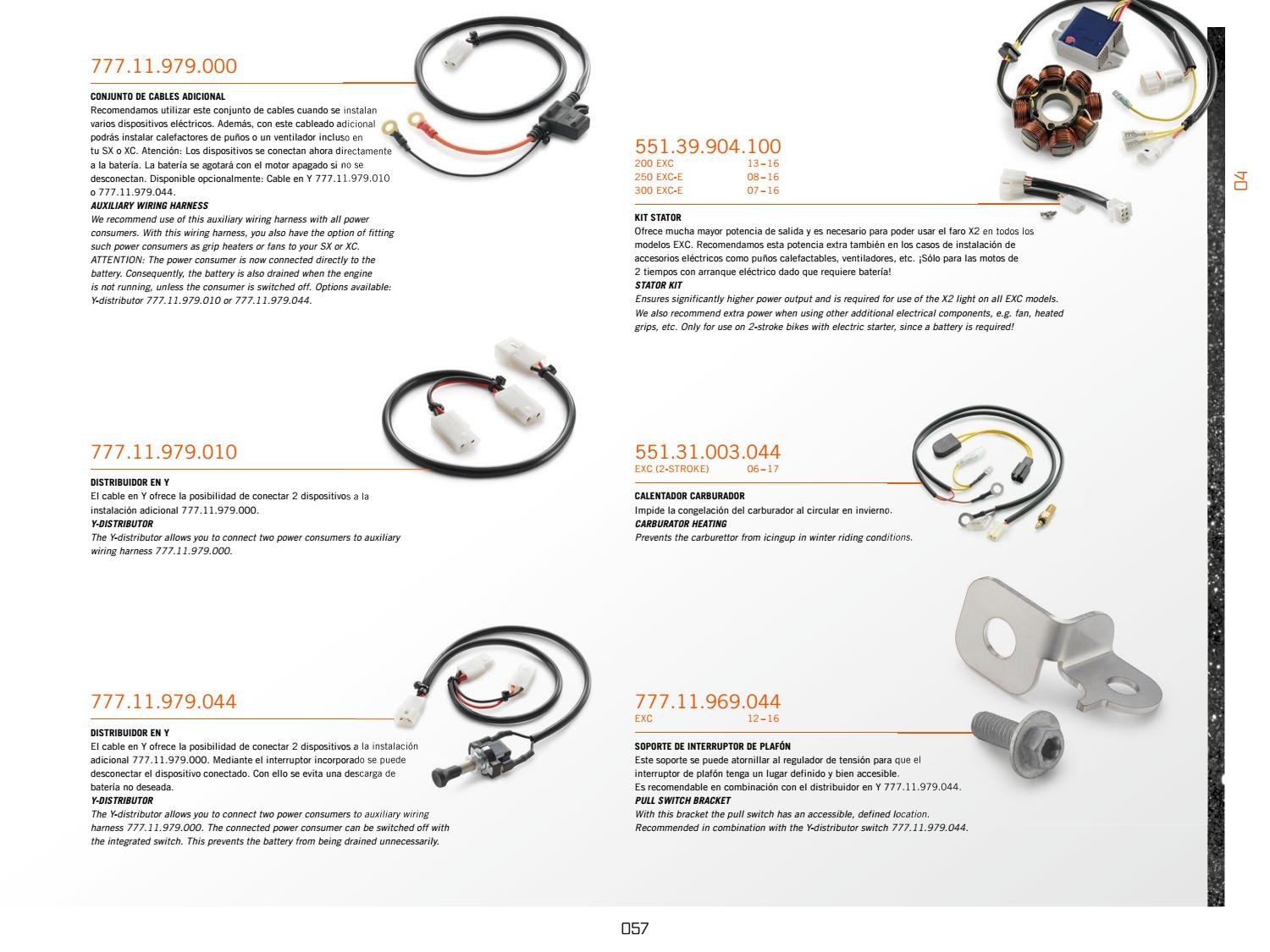 KTM PowerParts offroad 2017 English Espaniol by KTM GROUP Issuu