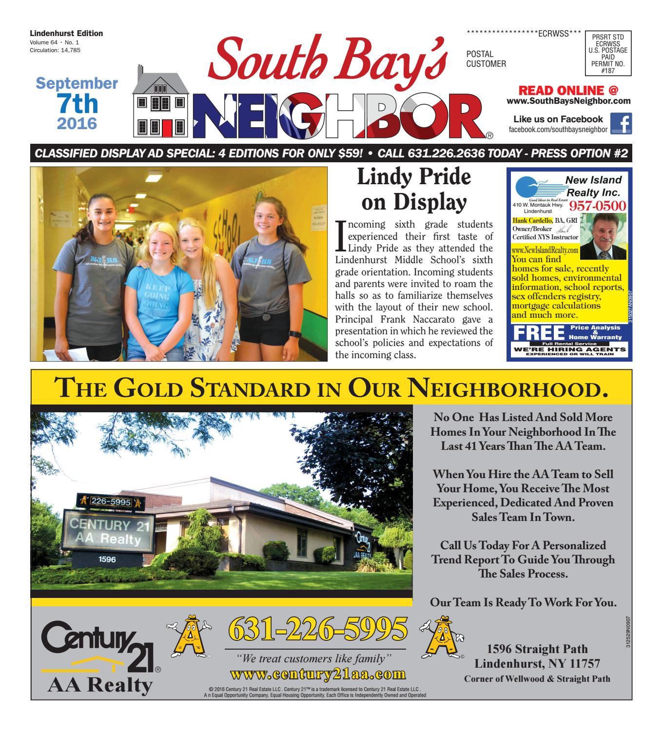 September 7, 2016 Lindenhurst by Long Island Media Group Issuu