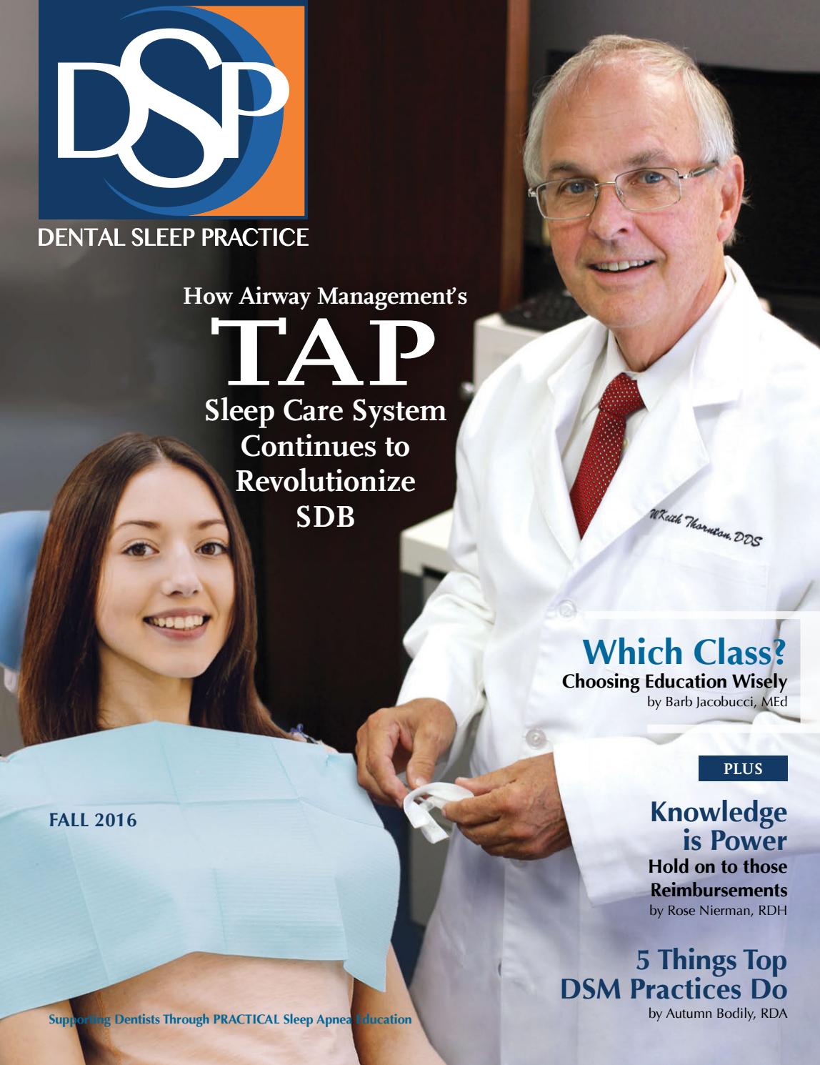 Dental Sleep Practice Fall 2016 by MedMark, LLC Issuu