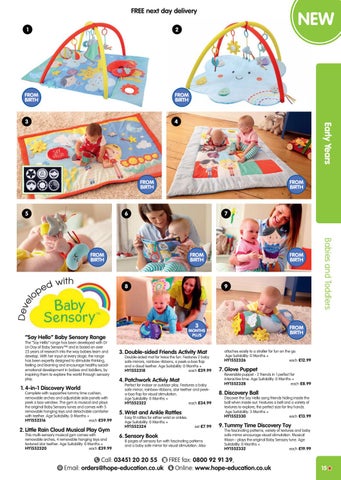 Early Years NEW 秋季 Products 2016 第 16 页