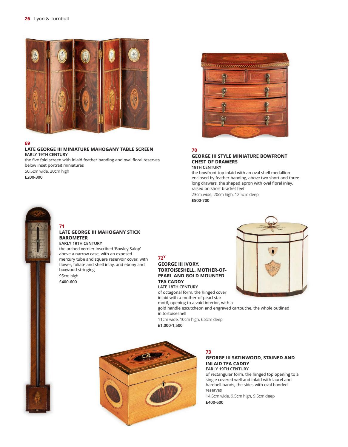 Fine Furniture Works Of Art 28th 29th September 2016 11am