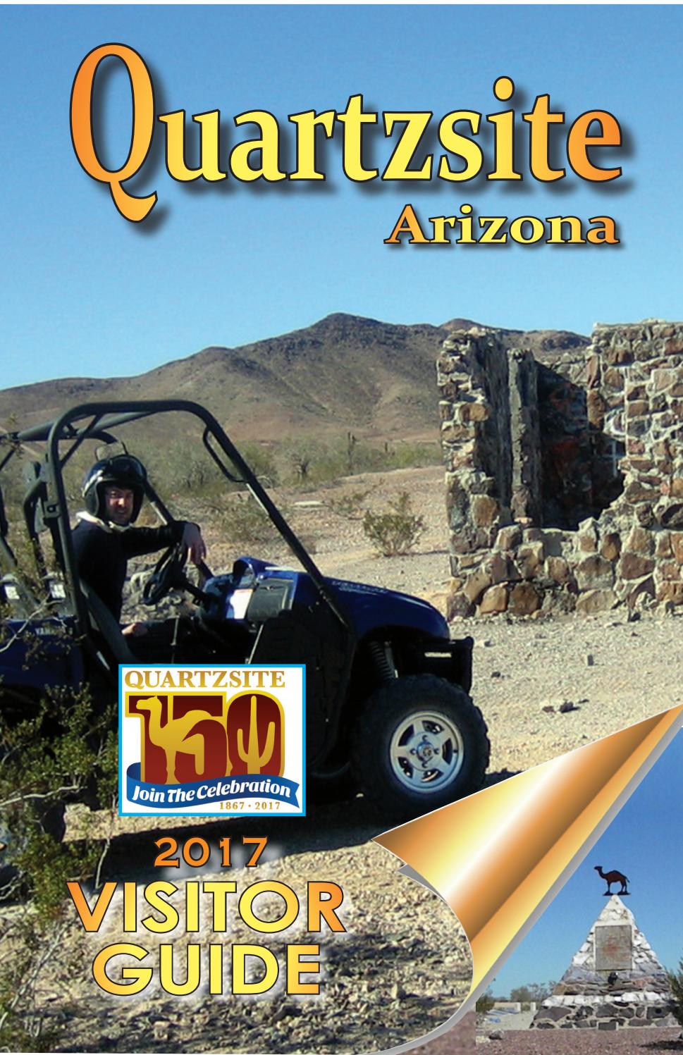 Quartzsite visitor guide 2016 17 final by Desert Messenger Issuu