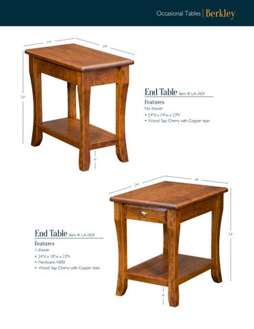 2016 LAMB Woodworking 书桌 目录 / 办公 书桌 / E & G Amish Furniture 第 16 页