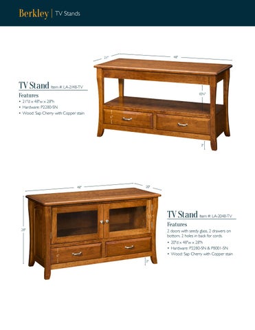 2016 LAMB Woodworking 书桌 目录 / 办公 书桌 / E & G Amish Furniture 第 17 页