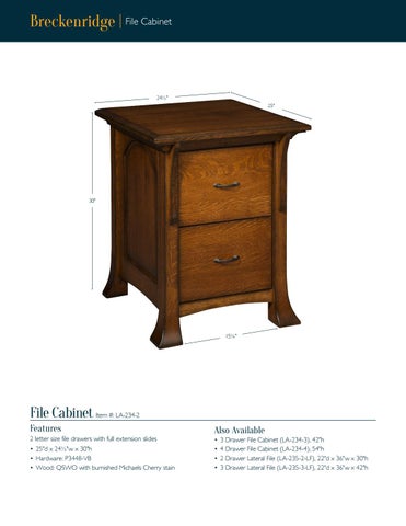 2016 LAMB Woodworking 书桌 目录 / 办公 书桌 / E & G Amish Furniture 第 20 页