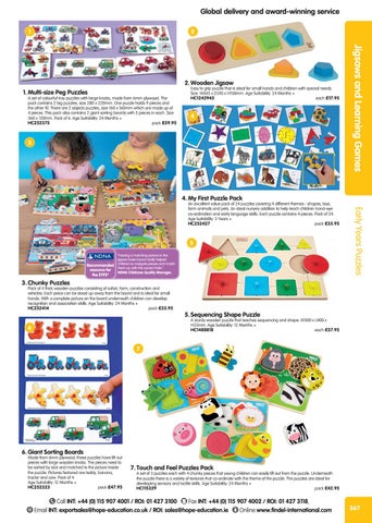 Early Years 国际 2016/17 Jigsaws × Games 第 3 页