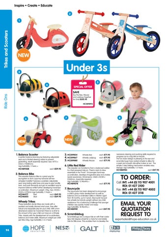 Early Years 国际 2016/17 Trikes × Scooters 第 14 页
