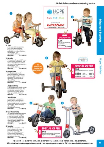 Early Years 国际 2016/17 Trikes × Scooters 第 5 页