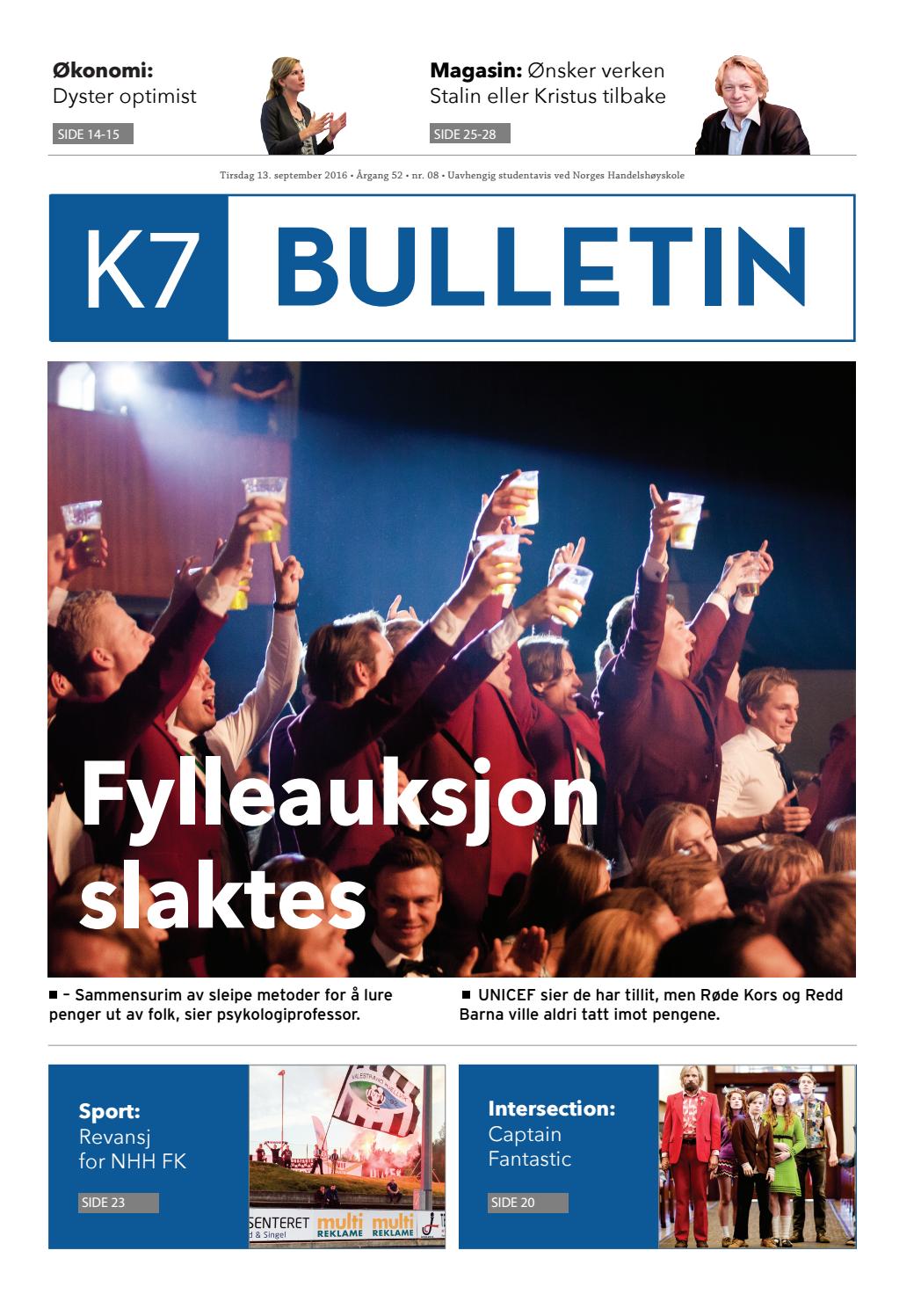 K7 Bulletin #8 2016 by NHH Alumni