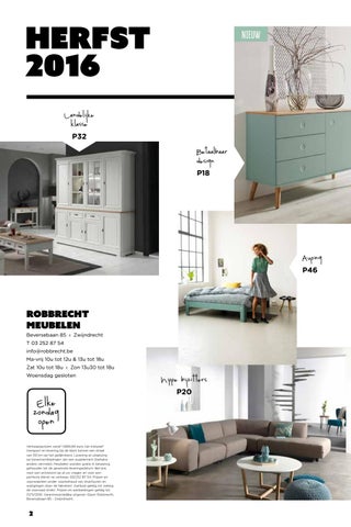 Folders 家具目录 · Meubelen Robbrecht - Catalogus herfst 2016 第 2 页