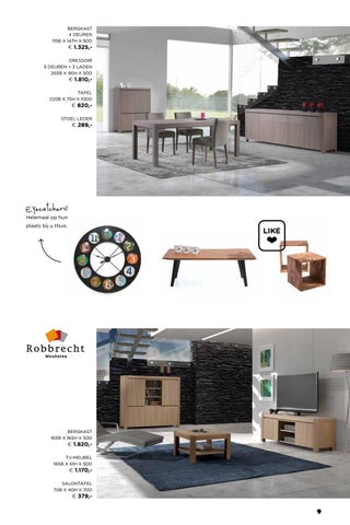Folders 家具目录 · Meubelen Robbrecht - Catalogus herfst 2016 第 9 页