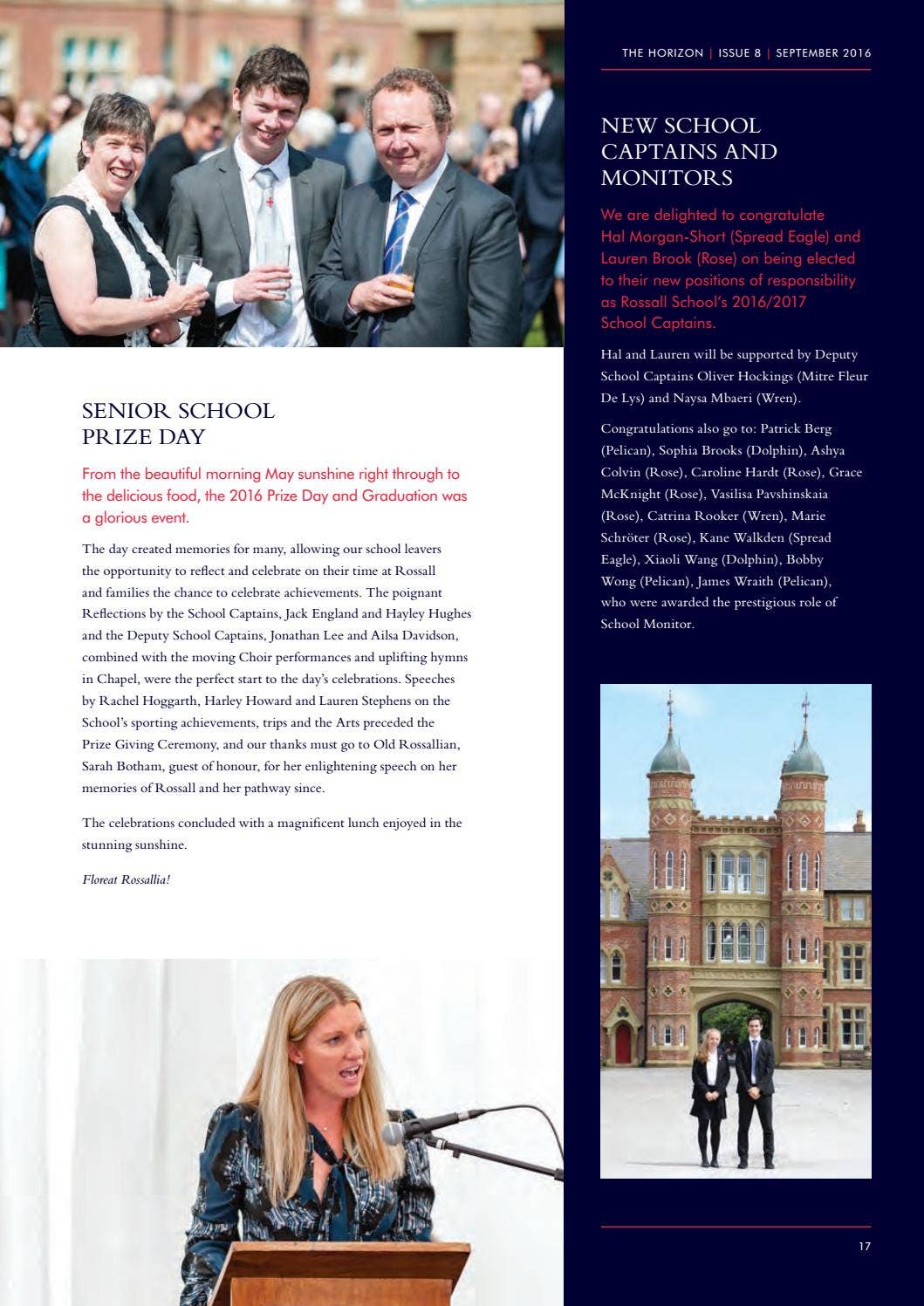 The Horizon Issue 8 by Rossall School - Issuu