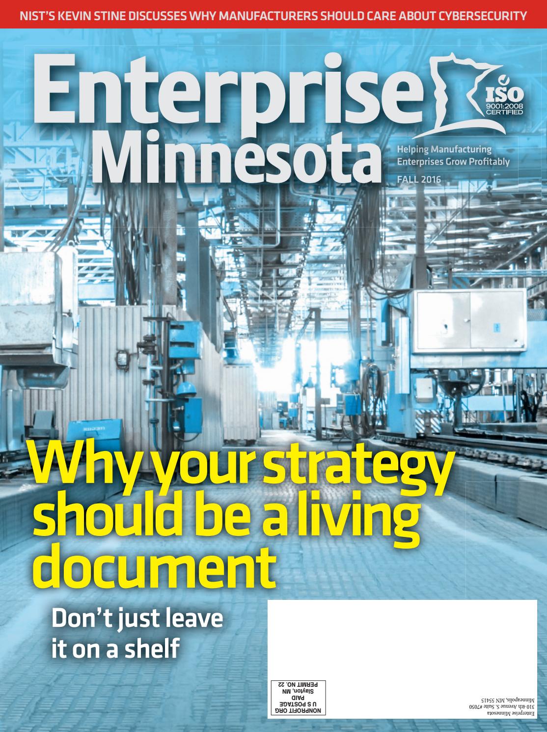 Enterprise Minnesota Magazine Fall 2016 by Enterprise Minnesota Issuu