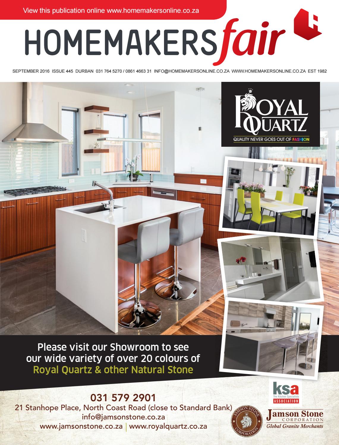 Homemakersfair Durban Sep2016 By Homemakers Issuu