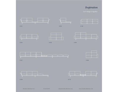 Mondo Collection Sistema Modular 沙发 目录 第 18 页