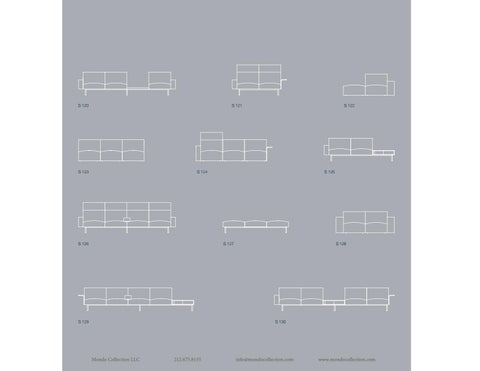 Mondo Collection Sistema Modular 沙发 目录 第 20 页