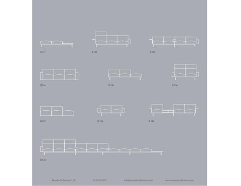 Mondo Collection Sistema Modular 沙发 目录 第 21 页