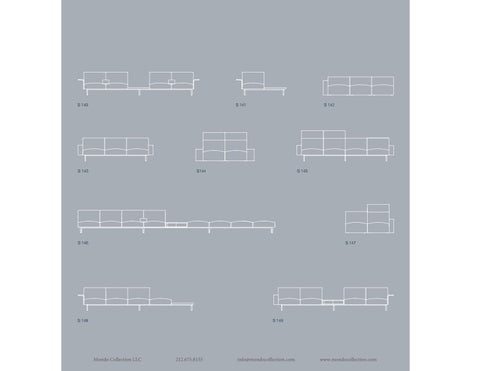 Mondo Collection Sistema Modular 沙发 目录 第 22 页