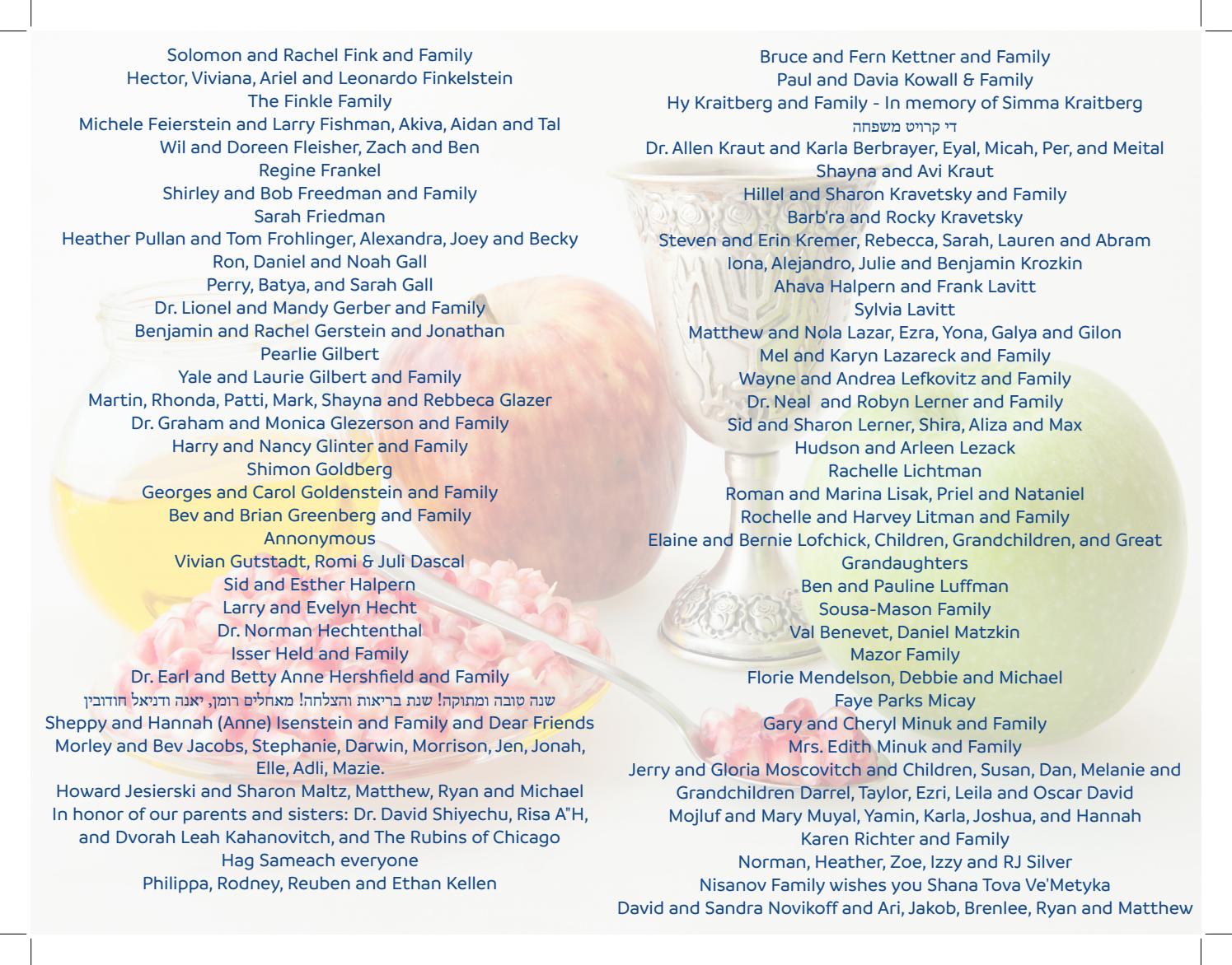Jewish Calendar 2016 17 By Chabad Lubavitch Of Winnipeg Issuu