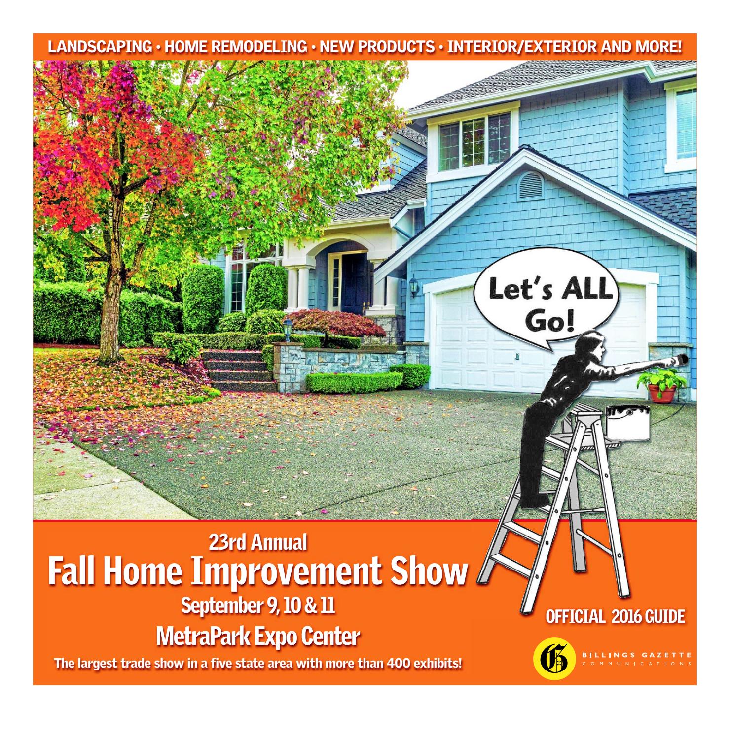 Fall Home Improvement 2016 By Billings Gazette Issuu