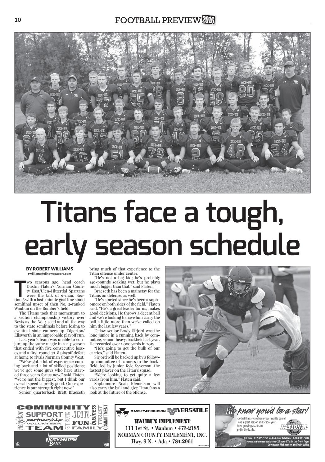 Football Preview by Detroit Lakes Newspapers Issuu