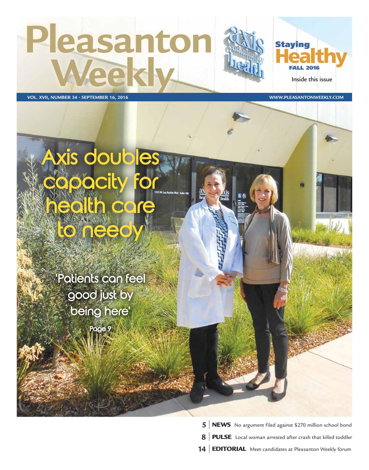 Pleasanton Weekly September 16, 2016 by Pleasanton Weekly Issuu