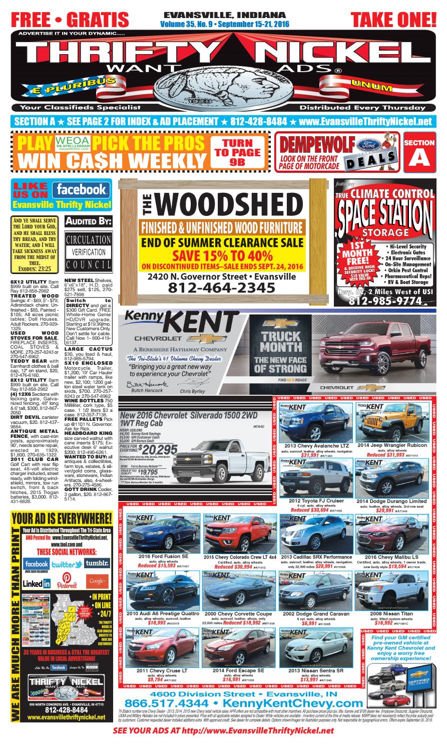 Thrifty Nickel Want Ads, Evansville Indiana by Thrifty Nickel of