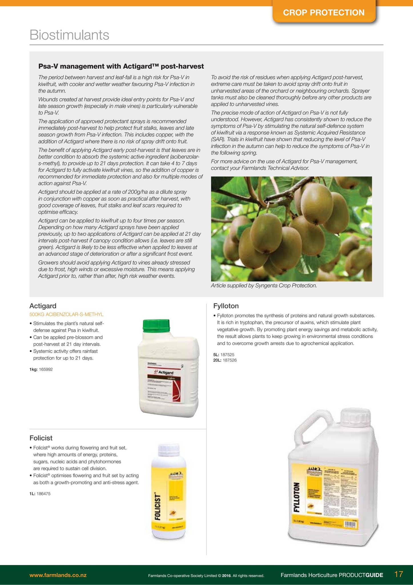 Farmlands Horticulture Product Guide by Farmlands - Issuu