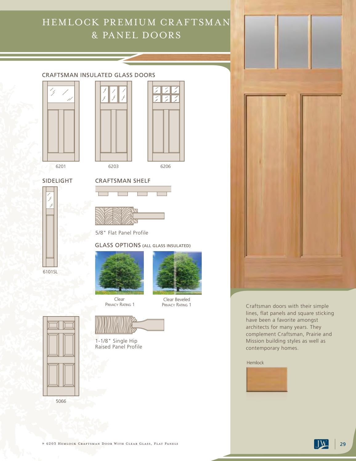 Jw Authentic Wood Doors by Door Depot Issuu