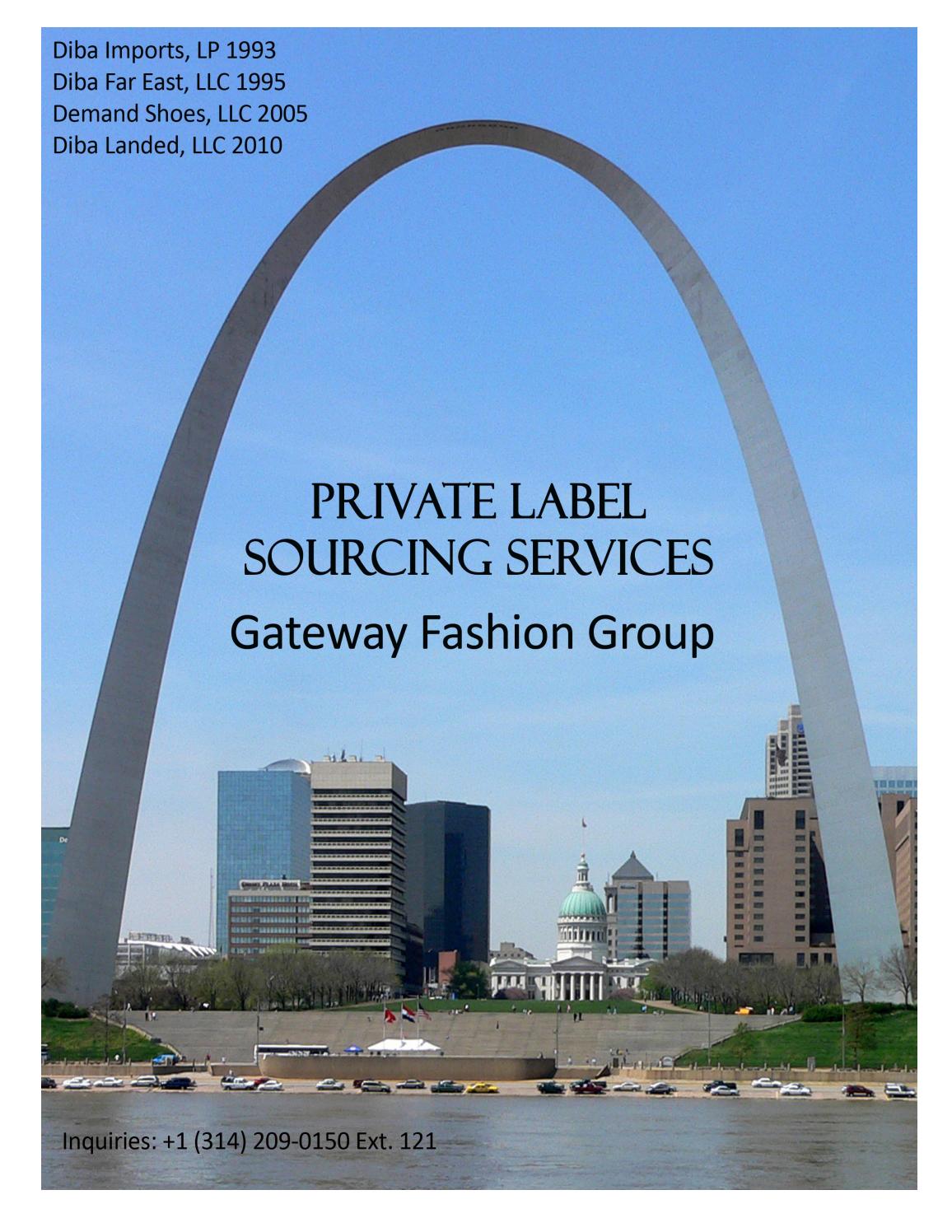 Gateway Fashion Group Private Label Sourcing Services by Gateway
