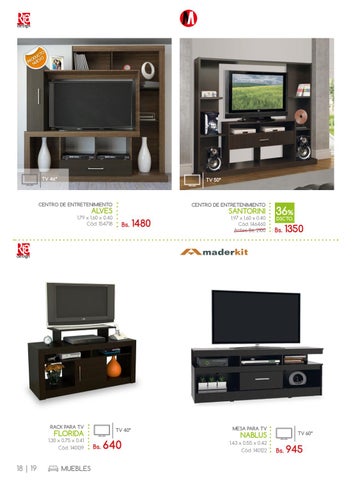 Multicenter Bolivia 家具目录 Muebles - Edición Septiembre 2016 第 18 页
