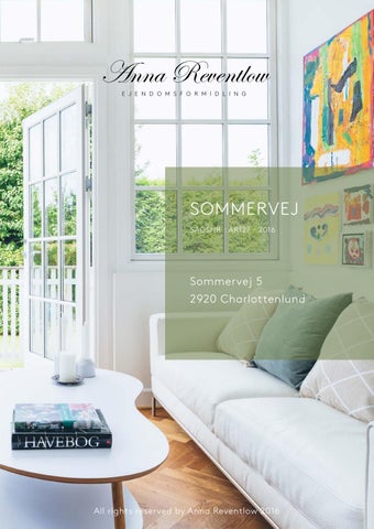 Sommervej 5, 2920 charlottenlund by anna reventlow issuu Terasse møbler
